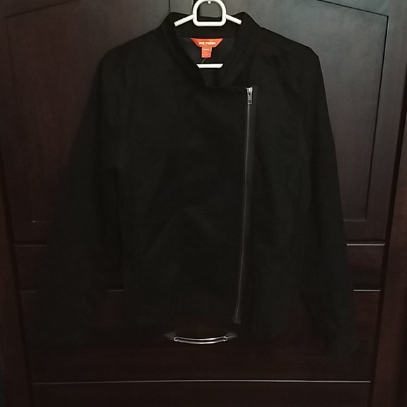 Faux Suede Motorcycle Jacket - Picture 3 of 5